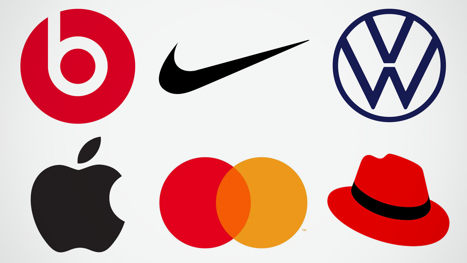 Logos, beats, nike,volkswagen,apple,mastercard