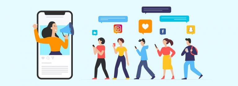 An influencer uses his/her social media to affect the buying decisions of an audience